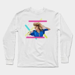 80s pop star Long Sleeve T-Shirt